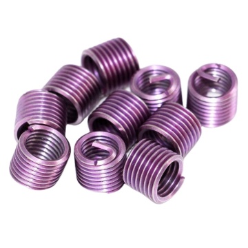 Stainless Steel Thread Repair Inserts - Colored Wire Thread Sleeves for Metal Fasteners