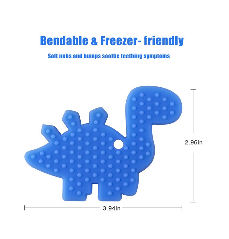 Food Grade Silicone Animal Teether for Baby Toy