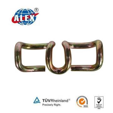 Plain Oiled or Galvanized Elastic Rail Clip For Kazakhstan , OEM SKL Railway Clip Clamp, SKL Railway Equipment