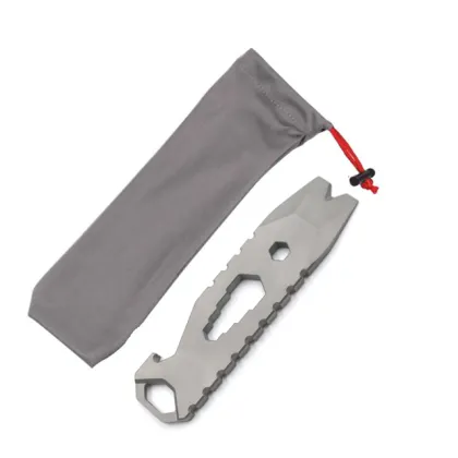 Multi-function EDC Tools Titanium Pry Bar Survival Opener