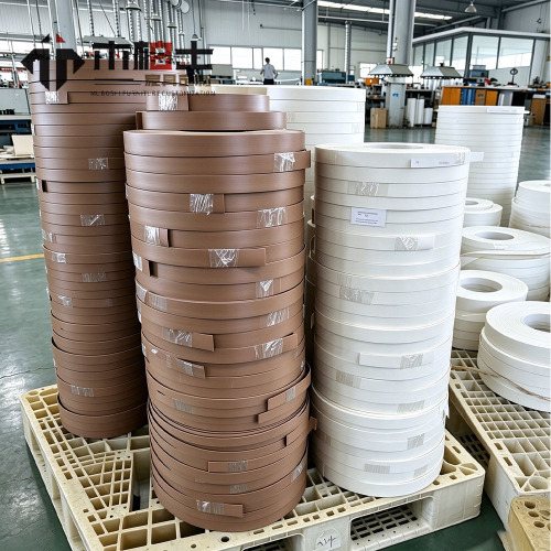 Borda de borda de PVC com textura de metal