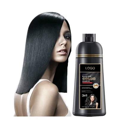 Korean Ammonia-Free Ginseng Hair Color Shampoo