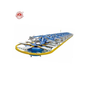 Oval Screen Printing Machine for Dacron and Cloth T-Shirts