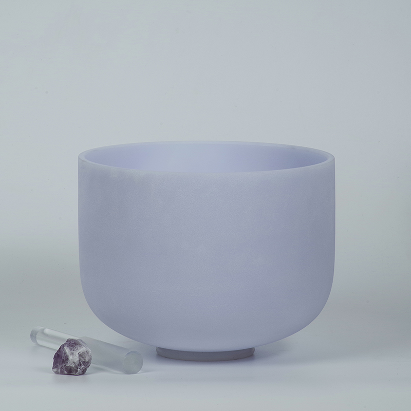 Amethyst Gem Crystal Singing Bowl