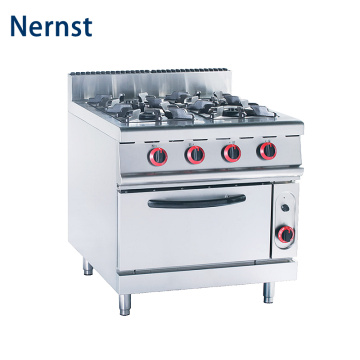 Gasbereich mit 4-Burner- und Gasofen YWK-Y081