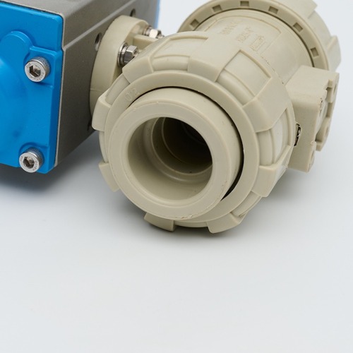 PPH Pneumatic Ball Valve DIN PN10