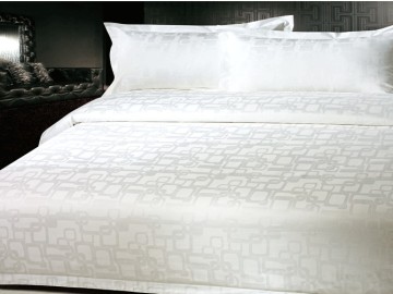 60s sherton Jacquard 4pc bedding set,5 star hotel linen