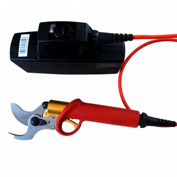 Electric Pruning Shears with 40mm Cutting Diameter, Lithium Ion Battery Powered