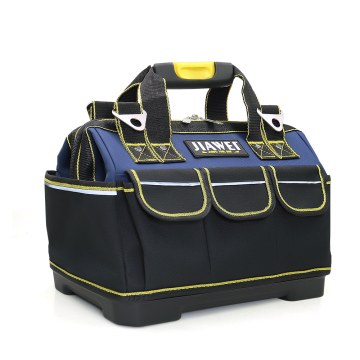Durable Zippered Electrician Tool Bag Pockets for Men
