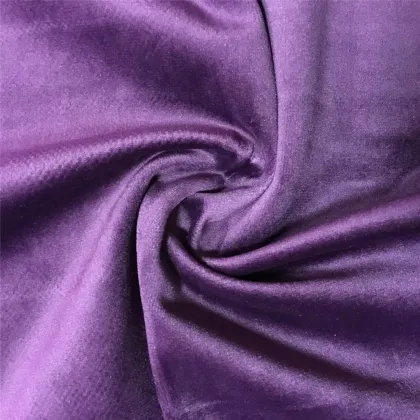 Hot warp knitting velvet sweat suit fabric for women/work clothes