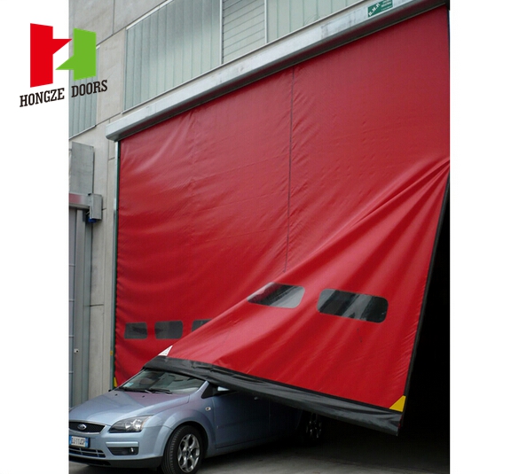 PVC Auto-recovery Zipper Self-repair Door