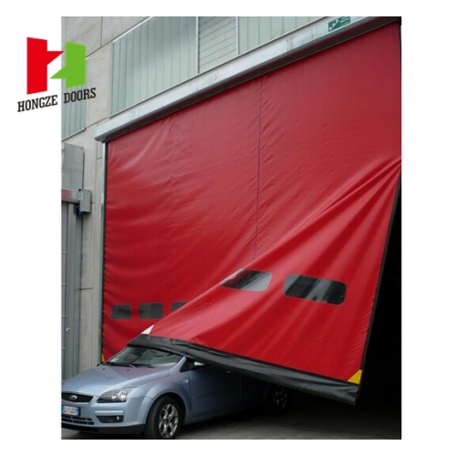 PVC Auto-recovery Zipper Self-repair Door