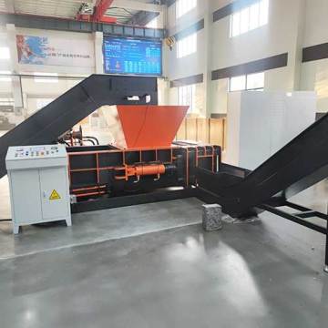 Aluminium Cans Baler With Conveyor