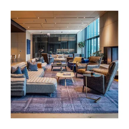 Custom 100% Wool Thick Hand Tufted Rug Carpets for Living Room
