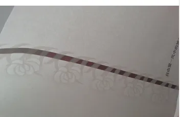 banknote watermark hlogram thread security paper