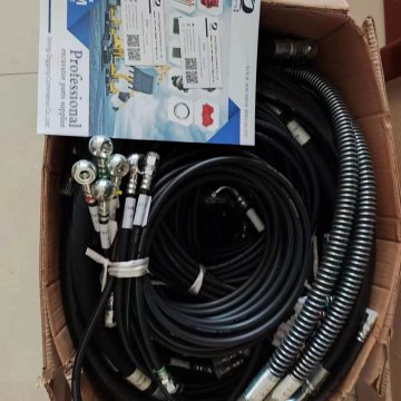 DX300LC DH220 R215 DX225 Hydraulic Hose Kit Set - Complete Hose Assembly for Excavators