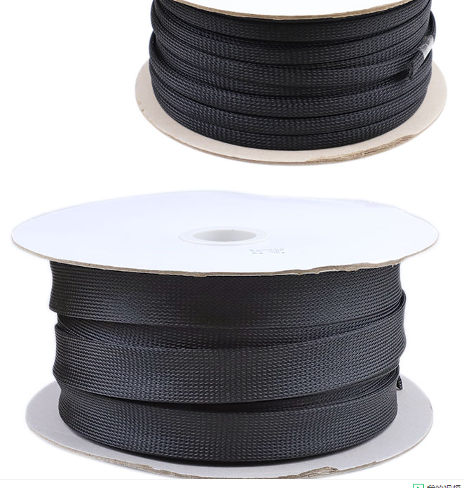 Cabo trançado de 6mm que sleeving para o envoltório do fio