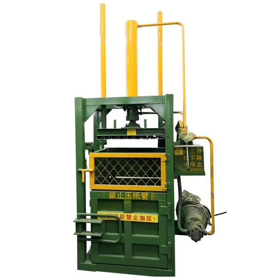 Hydraulic Cardboard Baling Press Machine | Waste Paper & Old Clothes Compress Machine