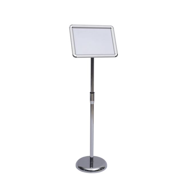 Aluminium Alloy Standard Poster Stand for Display