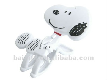 Cartoon Plastic Clothespin, clothes peg and clip with different size
