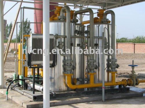 natural gas low-pressure dehydration unit