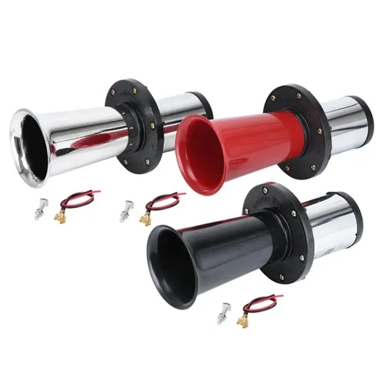Vintage OO-GA Antique Ahooga Klaxon 12V Chrome Car Air Horn - 115dB for Ford Model T Style Motorcycle
