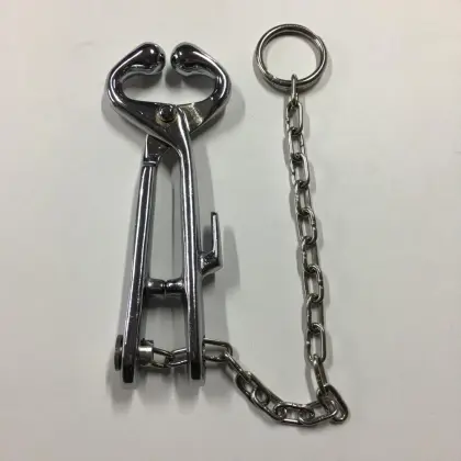 bull holder cattle nose leaders with chain