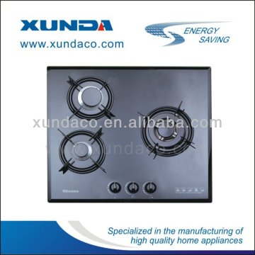 Dubai hot model 3 burer glass gas stove