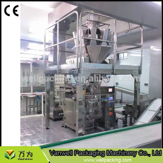 VFFS Verticla foam fill seal small pouch screw packing machine