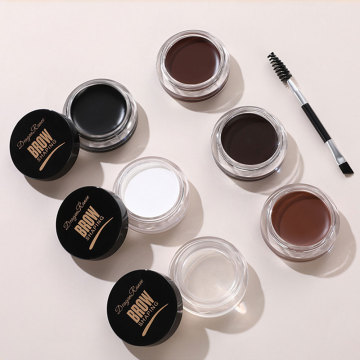 Long-Lasting Waterproof Brow Wax with Styling Brush