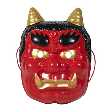 Máscara Japonesa do Festival do Demônio Oni Vermelho