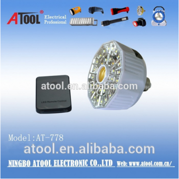 New Design Outdoor led motion sensor bulb with remote control