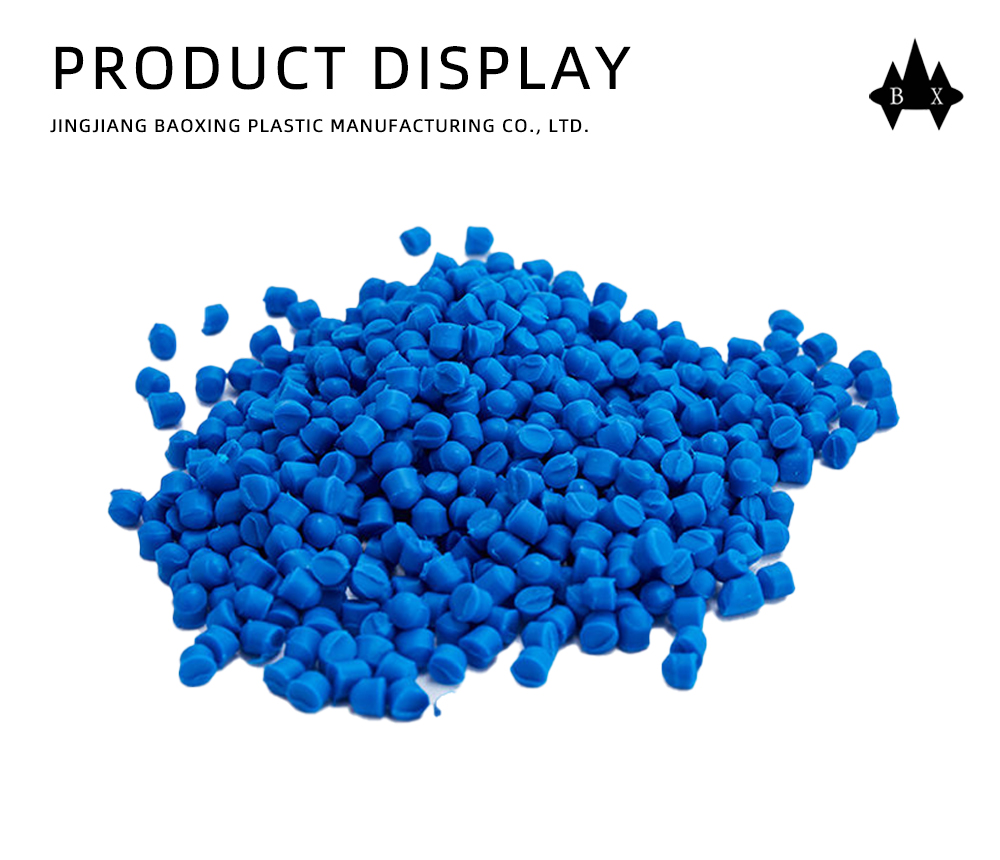 High Flexibility Blue PVC Granules for Tubing X
