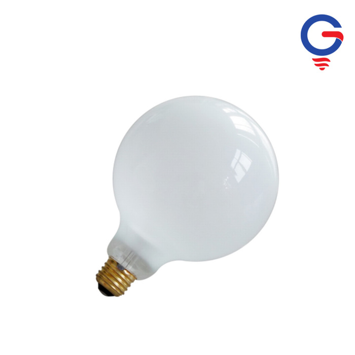 Frosted White Globe Infrared Heating Lamp