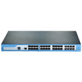 24 Ports All Optical Gigabit Switch Extendable 10G