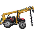 Tractor Crane Tower Erection Tools with Earth Auger