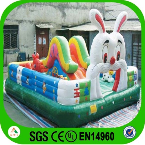 China inflatable jumping rabbit bouncy castle