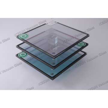 Reducción de ruido de vidrio de vidrio acristalamiento de acristalamiento aislado