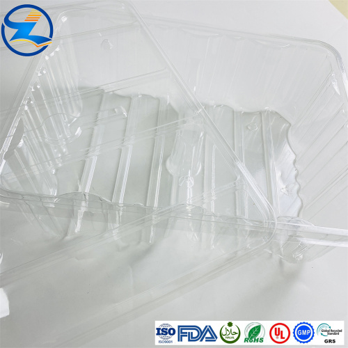 high quality safe pp pet pvc food packaging