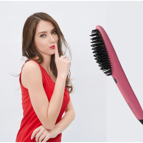 Hair Straightening Brush With Constant Temperature