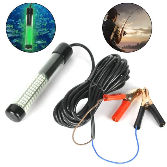 18W Green Color Waterproof Submersible LED Fishing Light