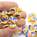New Charms Colorful Round Orange Shaped Polymer Clay Handmade Craft Ornaments Diy Nail Arts Clay Factory Supply