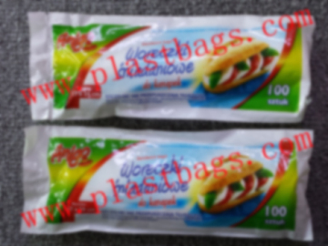 HIGN QUALITY HDPE plastic sandwich bags