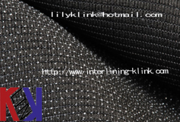 KNITTED FUSIBLE INTERLINING FOR GARMENT 130gsm ---BEST QUALITY