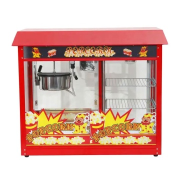 High-Quality Commercial Popcorn Machine with Warming Showcase: Top Seller in Popcorn Equipment