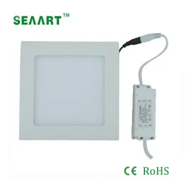 170*170*H15mm square led panel light/led panel lighting12W