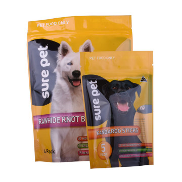 Пользовательские Petfood Ziplock Pet Food Trears Упаковка Мешок