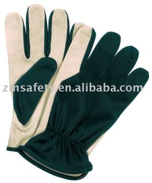 Pig Grain Leather Working Gloves ZM033-L