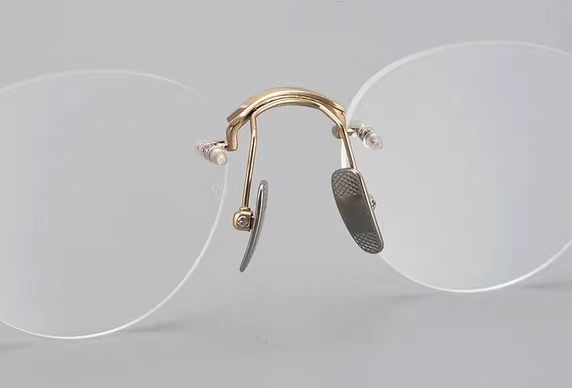 gold circle glasses