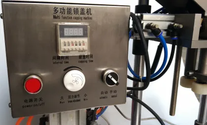 Semi automatic capping machine pneumatic capping machinery